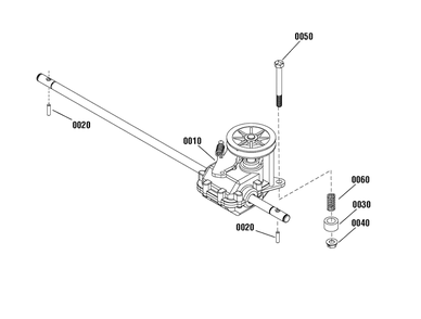Transmission Group (7501884) Diagram and Parts List for 7800878-EBTP22650E 2012 Briggs and Stratton Lawn Mower